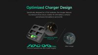 Accsoon TOPRIG 4-Bay LP-E6 60W Fast Charger BC03