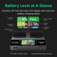 Accsoon TOPRIG 100W 4-Bay L-Series/NP-F Fast Charger BC-01 (BC01)