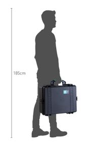 HPRC 2600 Waterproof Hard Case with Cubed Foam Interior