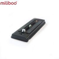 Miliboo MYT806 Quick Release Plate for Camera Fluid Head Ball Tripod and Monopod