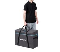 Nanlite FS-300B 2KIT LED Bi-Color Spot Light + Bag + Softboxes + Stands