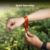 DigitalFoto 3-in-1 Convertible Magnetic Buckle Wrist & Shoulder Strap System (Green)