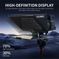 FeelWorld TP16 Universal 16 inch Folding Teleprompter with Remote Control