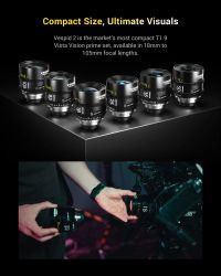 DZOFilm Vespid Prime 2 6-Lens Kit T1.9 (ARRI PL, Metric)