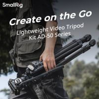 SmallRig Lightweight Video Carbon Fiber Tripod Kit AD-50 Pro 4420