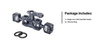 SmallRig Magic Arm with Dual Ball Heads (1/4”-20 Screws) 3873