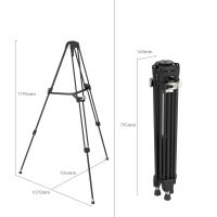 SmallRig FreeBlazer AD-80 Heavy-Duty Aluminum Alloy Tripod Legs 4164