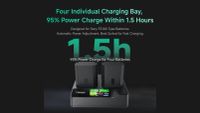 Accsoon TOPRIG 4-Bay NP-FZ100 60W Fast Charger BC02