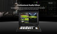 AVMATRIX Shark H4 PLUS 4-Channel HDMI Video Switcher with 10.1" IPS Display