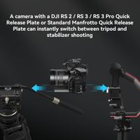 SmallRig FreeBlazer AD-100 10 KG / 197 CM  Heavy-Duty Carbon Fiber Tripod Kit 3989