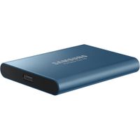 Samsung SSD 500GB T5 Portable Solid-State Drive (Blue) 