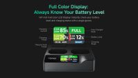 Accsoon TOPRIG 4-Bay NP-FZ100 60W Fast Charger BC02