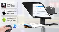 Lensgo TC12 Aluminum Alloy Liftable Teleprompter for DSLR Camera and Tablet up to 12.9″
