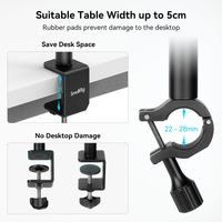 SmallRig Encore DT-30 Desk Mount with Holding Arm 3992