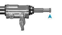 Kupo KCP-241 40 inch Grip Arm with Baby HEX Pin Silver