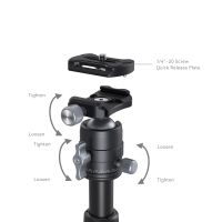 SmallRig Aluminum Mini Tripod VT-20 with Ball Head 4289