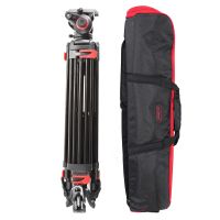 Miliboo M3DL 12 KG HyperFluid Head PRO Aluminum Tripod with Ground Spreader