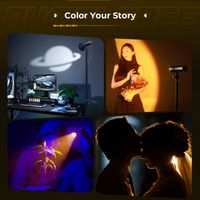 SmallRig RF 10C Portable Focusable LED Video Light "BumbleBee Edition" 5512
