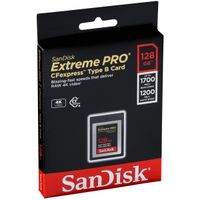 SanDisk Extreme Pro CFexpress Card Type B - 128GB (SDCFE-128G-GN4NN)