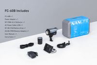 Nanlite FC-60B Bi-Color LED Spotlight 12510 LUX / 1m , 78W