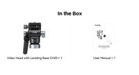 SmallRig CH20 Video Head with Leveling Base 4170B