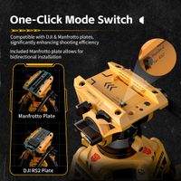 SmallRig Heavy-Duty Fluid Head Tripod AD-01 (BumbleBee Edition) 5523