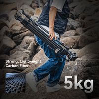 SmallRig FreeBlazer AD-100 10 KG / 197 CM  Heavy-Duty Carbon Fiber Tripod Kit 3989