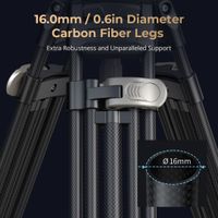 SmallRig Heavy-Duty Carbon Fiber Tripod Kit AD-120 4463