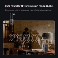 CVW Crystal Video Technology Pro Z 800 m Zero Latency Wireless Transmission System with Channel Scan Feature