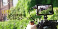 FeelWorld LUT5 5.5 inch Ultra High Bright 3000nit Touch Screen On-Camera Monitor