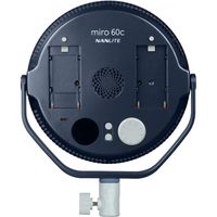 Nanlite miro 60c RGB Round LED Light Panel (Midnight Blue)