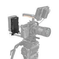 SmallRig Advanced V-Mount Battery Mount Plate with Dual 15mm Rod Clamp 3203B