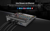 AVMATRIX SHARK S4M All-in-one 4 Channel SDI/HDMI Audio Video Switcher with Advanced Audio Mixer