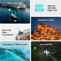 DJI Mini 4 Pro Drone Fly More Combo with RC 2 Controller