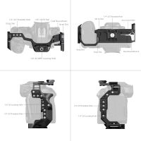 SmallRig "HawkLock" Quick Release Cage for Canon EOS R6 Mark III / R6 Mark II 5954