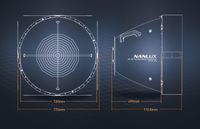 Nanlux NL70 Parallel Beam Reflector RF-NL-PB