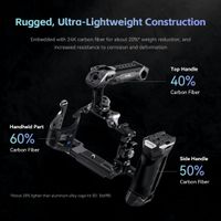 SmallRig "Rhinoceros" Advanced Cage Kit for Sony Alpha 7R V / Alpha 7 IV / Alpha 7S III 3710