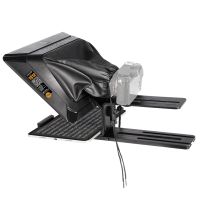 Lensgo TC12 Aluminum Alloy Liftable Teleprompter for DSLR Camera and Tablet up to 12.9″