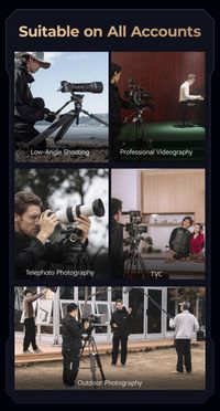 SmallRig FreeBlazer AD-PRO8 Counterbalance Carbon Fiber Video Tripod Kit 4465