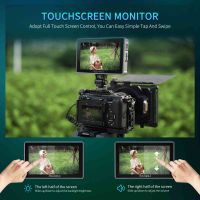FeelWorld H5 5.5-inch 12G SDI HDMI 2.0 Camera Field Monitor High Brightness 1200nit Touchscreen