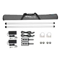 Nanlite PavoTube II 30XR 2KIT 114.5cm RGBWW LED Pixel Tube with Internal Battery