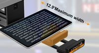 Lensgo TC12 Aluminum Alloy Liftable Teleprompter for DSLR Camera and Tablet up to 12.9″