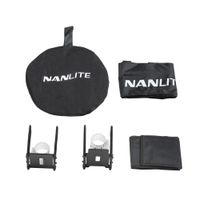 Nanlite Barndoor with Eggcrate for PavoTube II 30C LED Tubes (BD-PTII30C+EC)