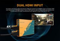 Avmatrix UC2218-4K Dual HDMI to USB 3.1 Type-C Broadcast-Grade Video Capture