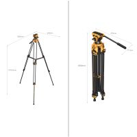 SmallRig Heavy-Duty Fluid Head Tripod AD-01 (BumbleBee Edition) 5523
