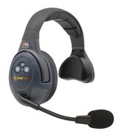 Eartec EVADE EVx1477-CM Full Duplex Dual Channel Wireless Intercom System with 7 Single 7 Dual Speaker Headsets