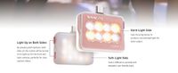 Nanlite cookie-s LED Mini Light (Cyan Blue)