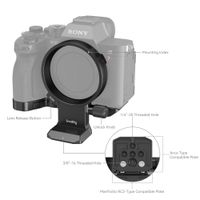 SmallRig Rotatable Horizontal-to-Vertical Mount Plate Kit for Sony a7R V / a7 IV / a7S III / a7R IV 4148