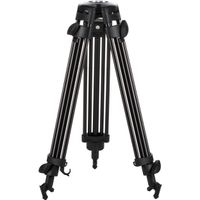 Libec LX10 Studio Two-Stage Aluminum Tripod System and H65B Head with Dual Pan Handles and Spreader Dolly