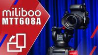 Miliboo MTT608A Video Tripod 196 cm + MYT802L Vertical Shooting Fluid Head 8 Kg